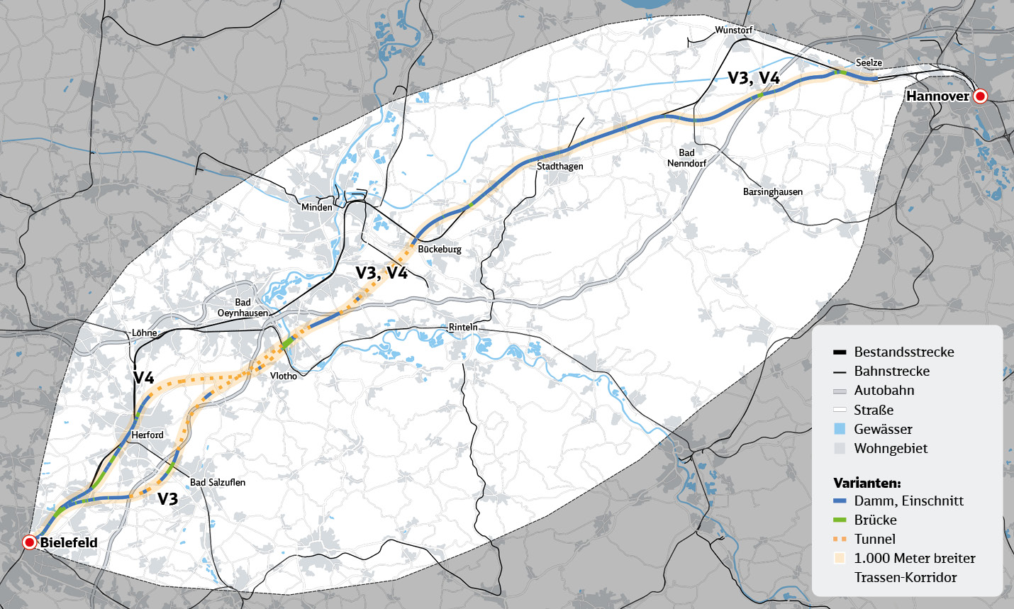 Zu sehen sind die Varianten V3 und V4.