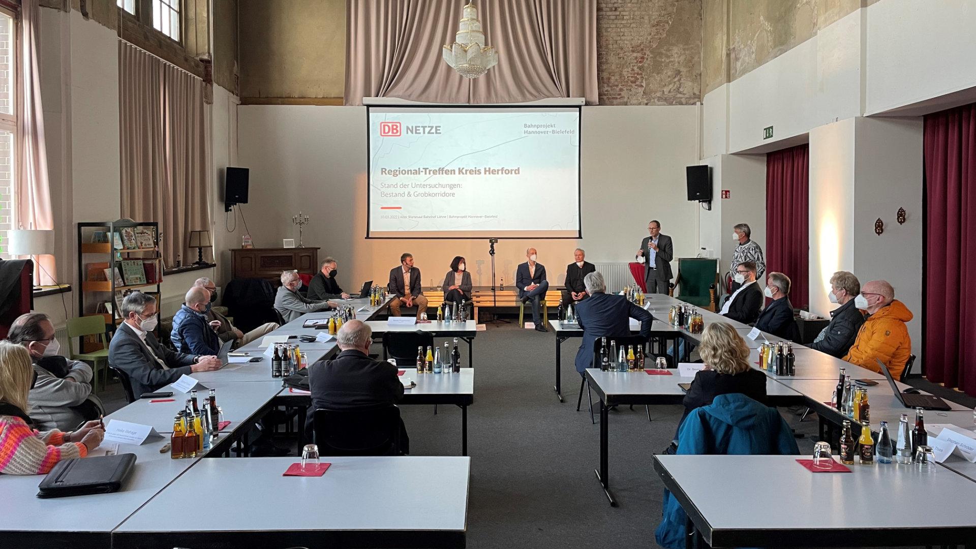 Regionaltreffen Kreis Herford im Bahnhof Löhne